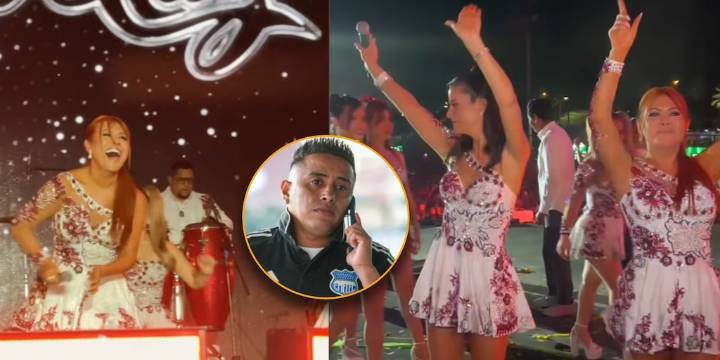 Magaly Medina le enrostra a Christian Cueva que es la madrina de ‘La Bella Luz’: “¿Cómo te quedó el ojo?"