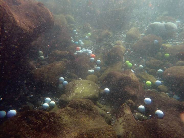 Hidden underwater: How can we stop golf balls from falling into the ocean at local resorts?