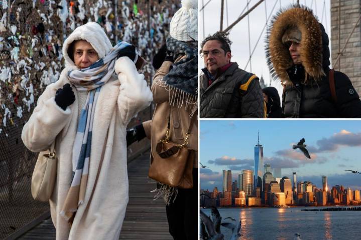 It's the Big Chill for the Big Apple for a while -- but don't expect white Xmas