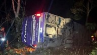 Al menos 5 muertos y 20 lesionados por accidente de autobús en Tlanchinol, Hidalgo