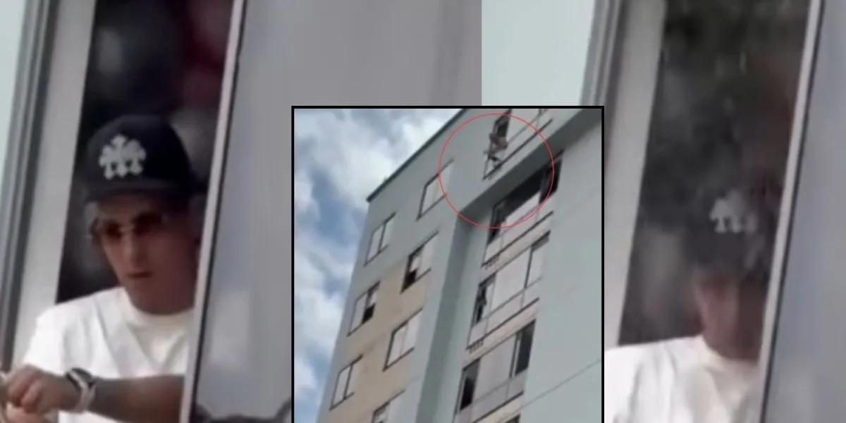Un hombre le lanzó agua al vecino para que dejara de quemar voladores