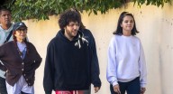 Selena Gomez & Husband Benny Blanco Kick Off Week with a Family Stroll | Benny Blanco, Selena Gomez 