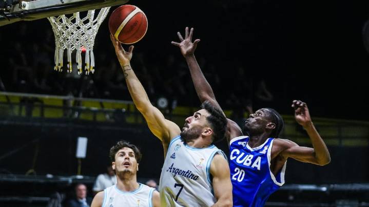 Argentina aplastó a Cuba y sueña con el Mundial de Básquet 2027: récord histórico y puntaje ideal