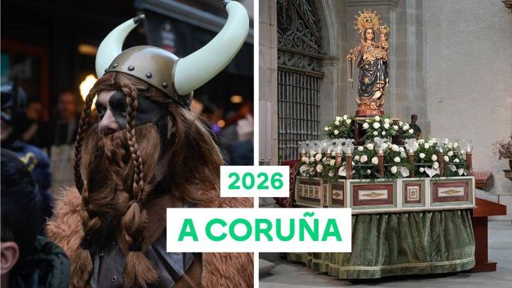 Calendario laboral de A Coruña 2026: festivos locales en todos los pueblos coruñeses