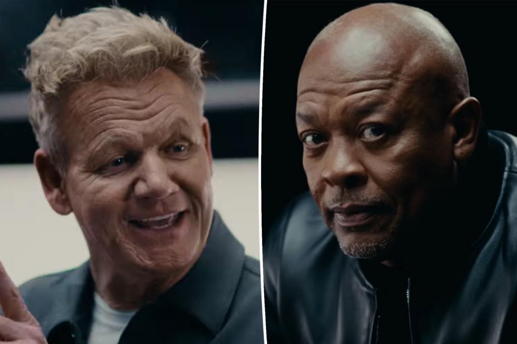 Dr. Dre tells Gordon Ramsay to 'stick to cooking' after rapping 'Gin and Juice' in ad