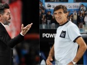 Gustavo Costas vs Eduardo Domínguez, la guerra de opuestos en la final entre Racing y Estudiantes de La Plata