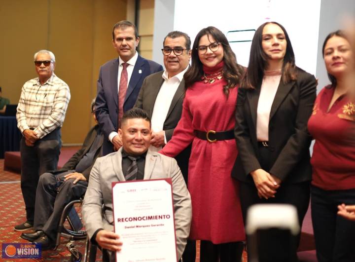 Con entrega del Premio al Mérito, Michoacán avanza en construcción de un entorno más inclusivo: SSM