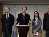 A U.N. team in Lebanon examines options for border area with Israel after peacekeepers leave