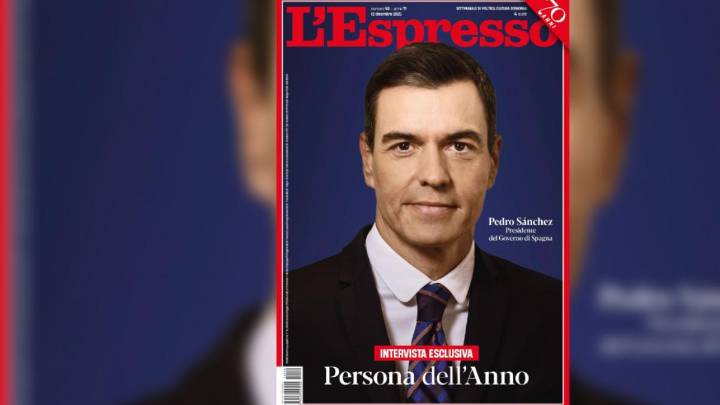 Sánchez, “persona del año” para L’Espresso, encuentra en Italia un refugio inesperado