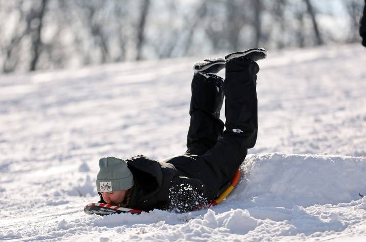 Snow since Thanksgiving: Cleveland almost never starts December like this