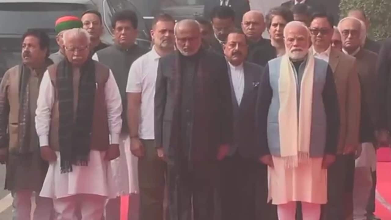 2001 Parliament attack anniversary: PM Modi, Rahul Gandhi & other leaders pay tributes to fallen heroes