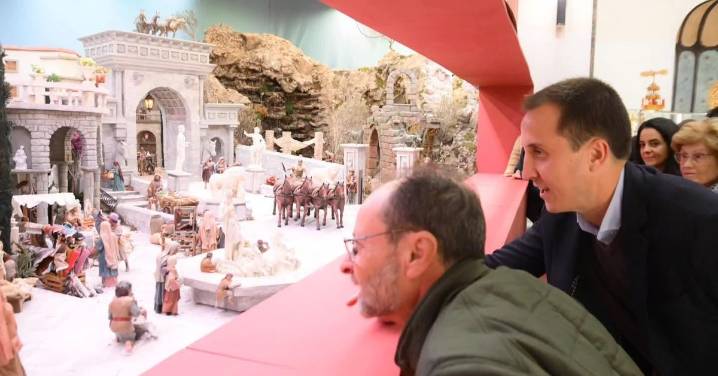 El belén de un pueblo de Almería te hace viajar a la Roma Antigua esta Navidad