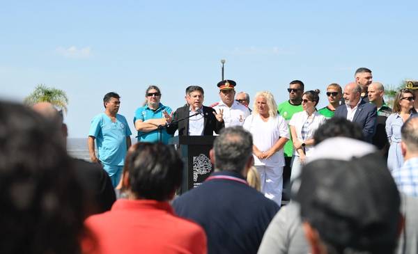 En un acto en Ensenada, Kicillof lanzó el Operativo Verano 2026