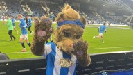 I spent the day as a football mascot - it left me struggling to walk