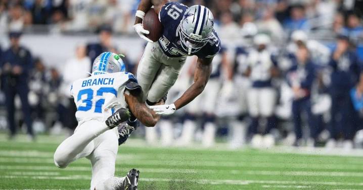 Lions standout safety Brian Branch tore his Achilles tendon against the Cowboys, AP source says