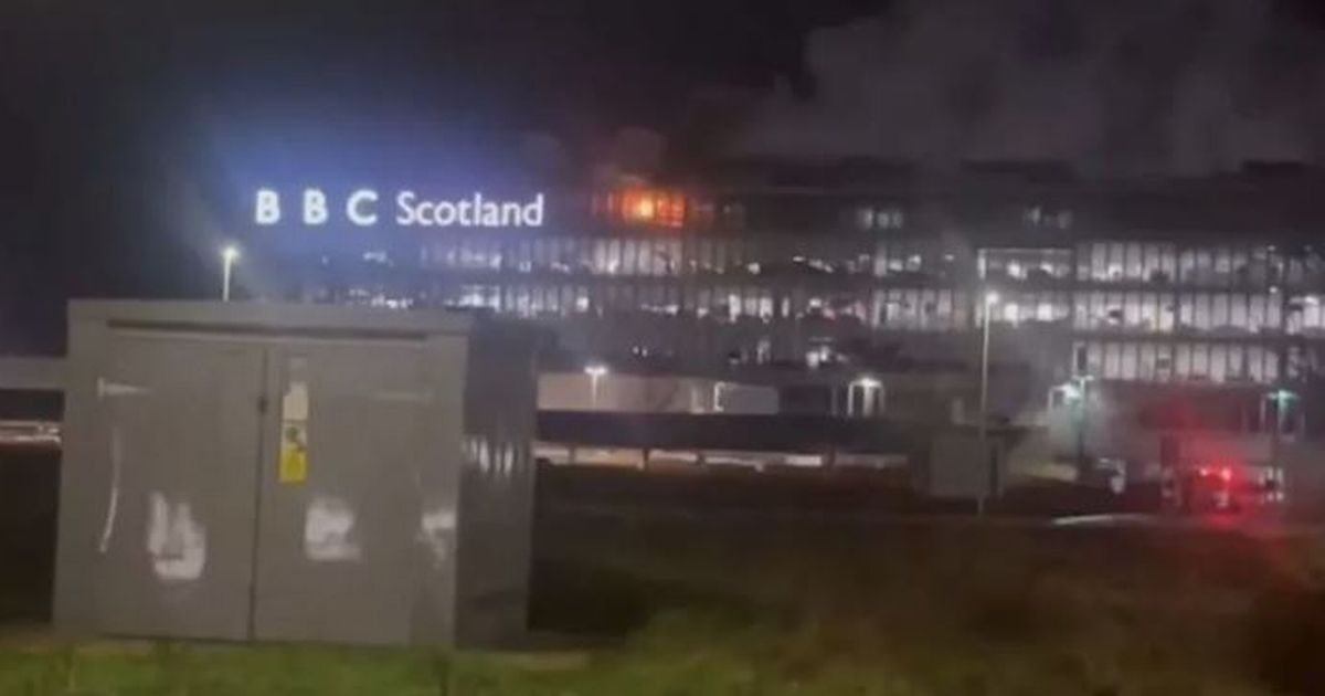 BBC Scotland headquarters evacuated after fire breaks out in building