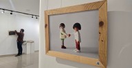 'Otras Miradas', una exposición de fotografías de Playmobil elaborada por la Escuela Santiago Uno
