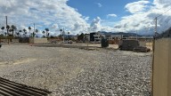 What's the construction site near Palm Springs Convention Center?