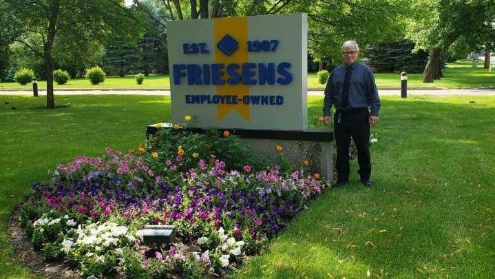 Friesens Brings In Extra Friesens to Print that Daily Bonnet Guy's New Novel