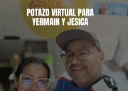 Potazo virtual por Yermain y Jesica, heridos por explosión de bombona