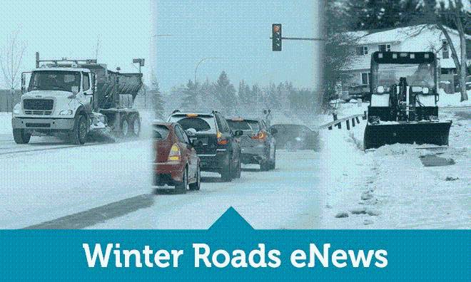 Strathcona County encourages residents to sign up for Winter Roads eNews