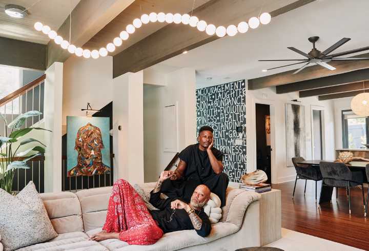 Take a step inside Juan and Gee Smalls's bold Midtown home
