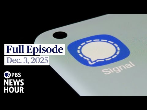 PBS News Hour West live episode, Dec. 3, 2025