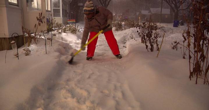 Volunteers step up to help clear snow for those in need around St. Paul