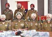 Cross Border Arms Smuggling Module Busted in Amritsar; Juvenile Among Six Held With 6 Pistols