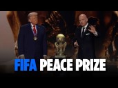 Trump Receives PEACE PRIZE From Soccer Organization FIFA