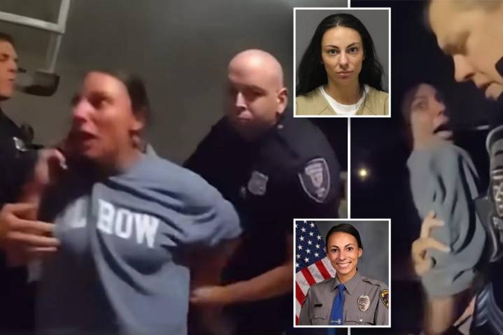 NJ cop who smashed in ex's house 'f-cking snapped,' threatened to 'burn your house down next': arrest video