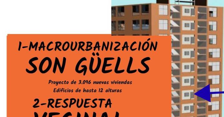 El Rafal Nou se reúne contra la macrourbanización de 3.000 pisos de Son Güells