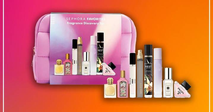 Seophora perfume gift set has 8 designer scents for under £10 each