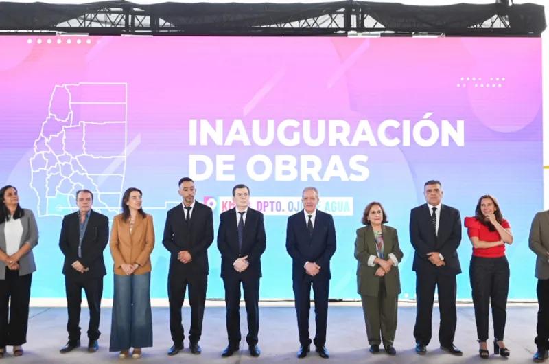 El Gobernador inauguró en KM 49 el edificio del Agrupamiento Educativo n°86.001, una renovada posta sanitaria y entregó una vivienda social