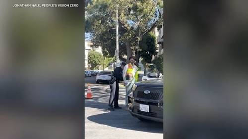 Man paints crosswalks in Westwood to make them safer, LAPD arrests him for vandalism