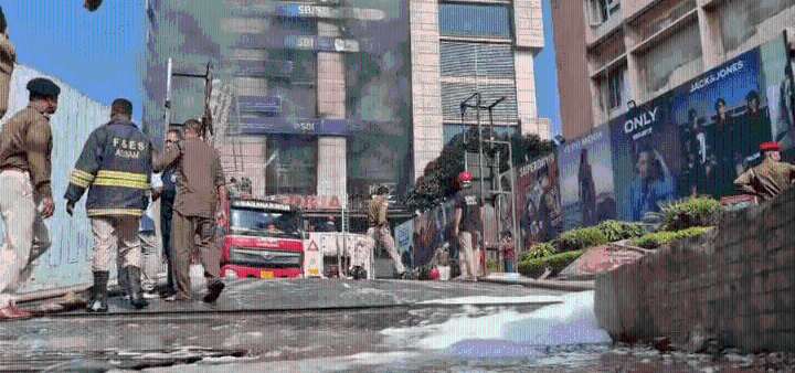 Cause of massive fire at a mall in Guwahati still unknown, say officials