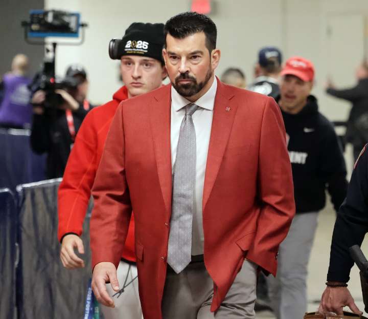 What Ohio State coach Ryan Day said after the team’s loss to Indiana in the Big Ten Championship Game
