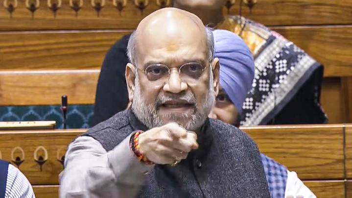 ‘You opposed Ram Mandir… That is why people rejected you’: Amit Shah attacks Congress in LS