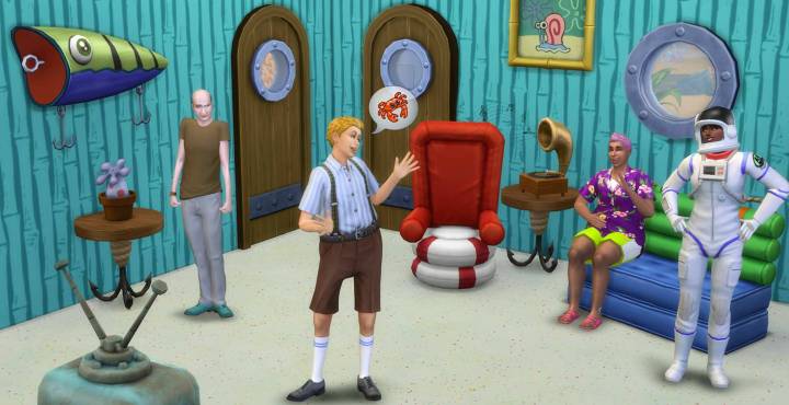 SpongeBob Fans Can Now Recreate His Home in The Sims 4