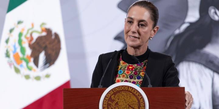 Sheinbaum agradece palabras de AMLO tras su reaparición y destaca que “se ve feliz, sano, contento”