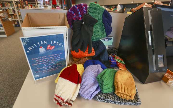 Metro libraries collecting winter gear during annual 'Mitten Tree' events
