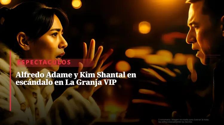 Alianzas en La Granja VIP se tensan: Kim Shantal y Alfredo Adame chocan tras polémica de verdulera