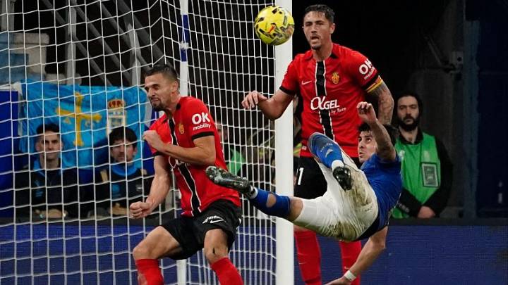 Real Oviedo y RCD Mallorca empatan en un partido que pudo caer de cualquier lado