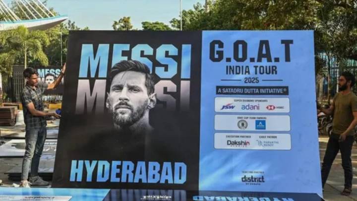 60 people paid Rs 10 lakh each for photo with Messi in Hyderabad