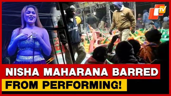 Tension Escalates In Koraput After Police Bar Jatra Artiste Nisha MaharanaFrom Performing