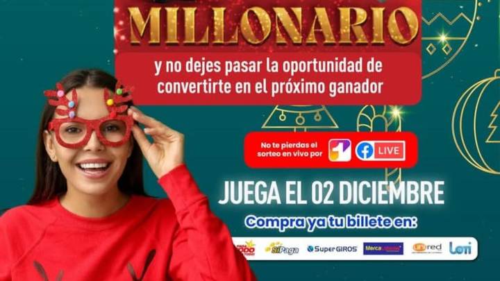 Lotería Cruz Roja: este es el número ganador del premio mayor del martes 2 de diciembre