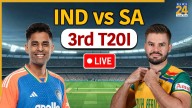 LIVE | SA 77-7 (15.3 overs) | IND vs SA 3rd T20I Cricket Match Live Score: Varun Chakaravarthy strikes again – Marco Jansen OUT