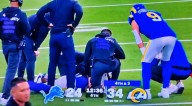 Rams WR Davante Adams Down In Severe Pain After Suffering Devastating Leg Injury vs. Lions [VIDEO]