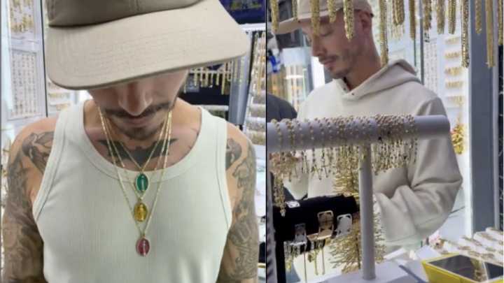 Visita J Balvin la Basílica de Guadalupe, previo al Día de la Virgen