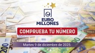 Comprobar Euromillones: resultado y números premiados del sorteo hoy, martes 9 de diciembre de 2025